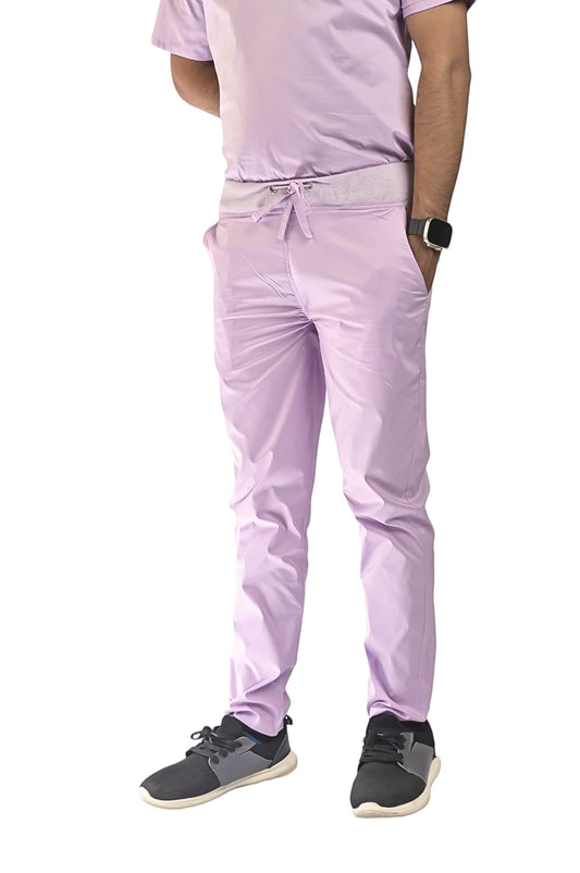 Lilac Bottom Men's Scrubs