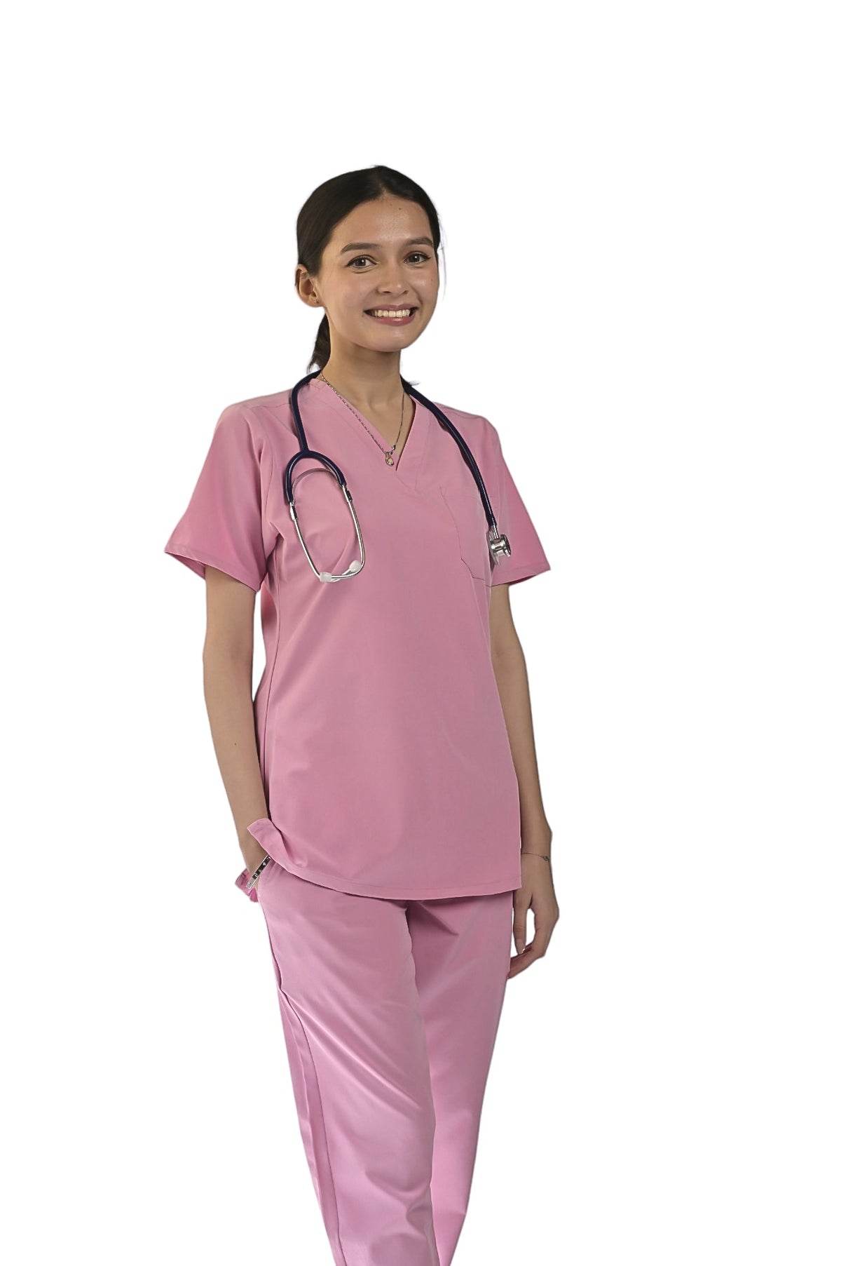 Pink Women Scrubs