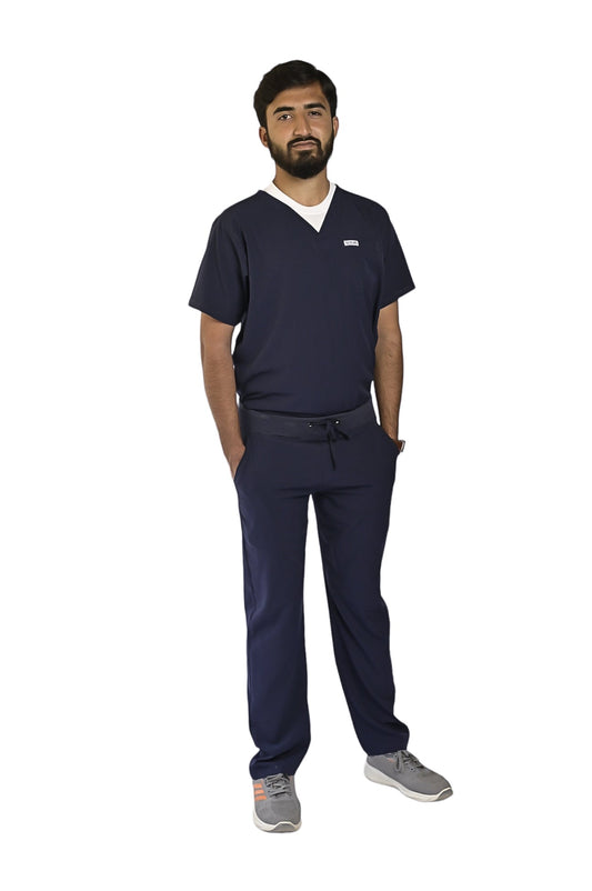 Navy blue Men's Scrubs