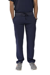 Navy blue bottom Men's Scrubs