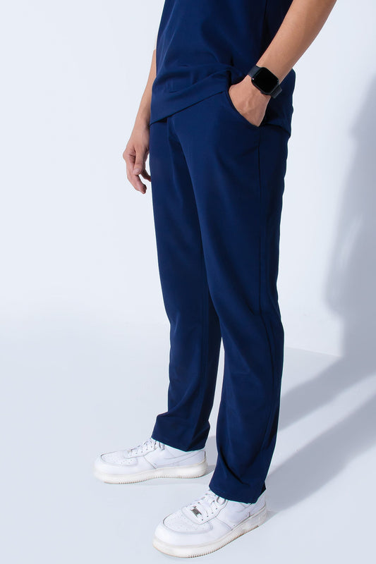 Straight Pant Navy Blue