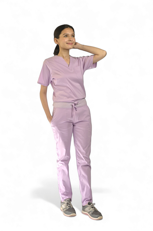 Lilac Women Scrubs