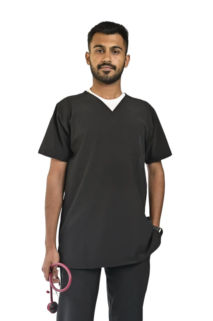 Black Men's Scrubs