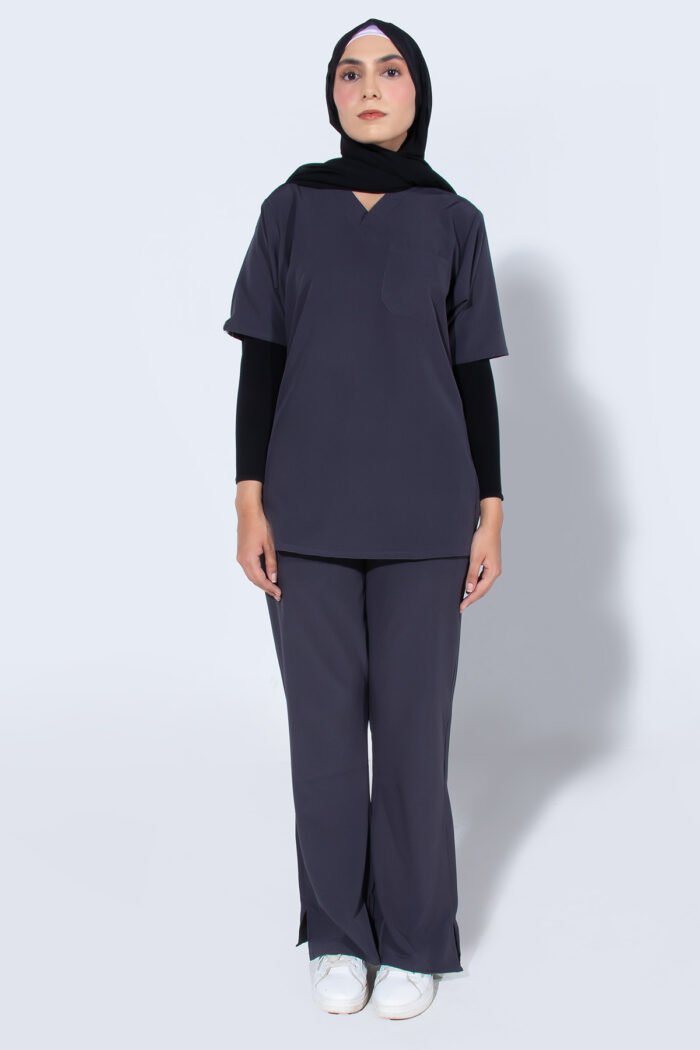 Lead Grey | Women Classic Collar